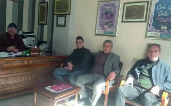 CUMHUR İTTİFAK BAŞKANLARINDAN GAZETEMİZE ZİYARET